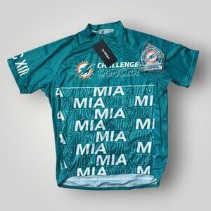 Miami Dolphins DCC XI Cycling Jersey PRIMAL + Medal 2021 Challenge Cancer NEW